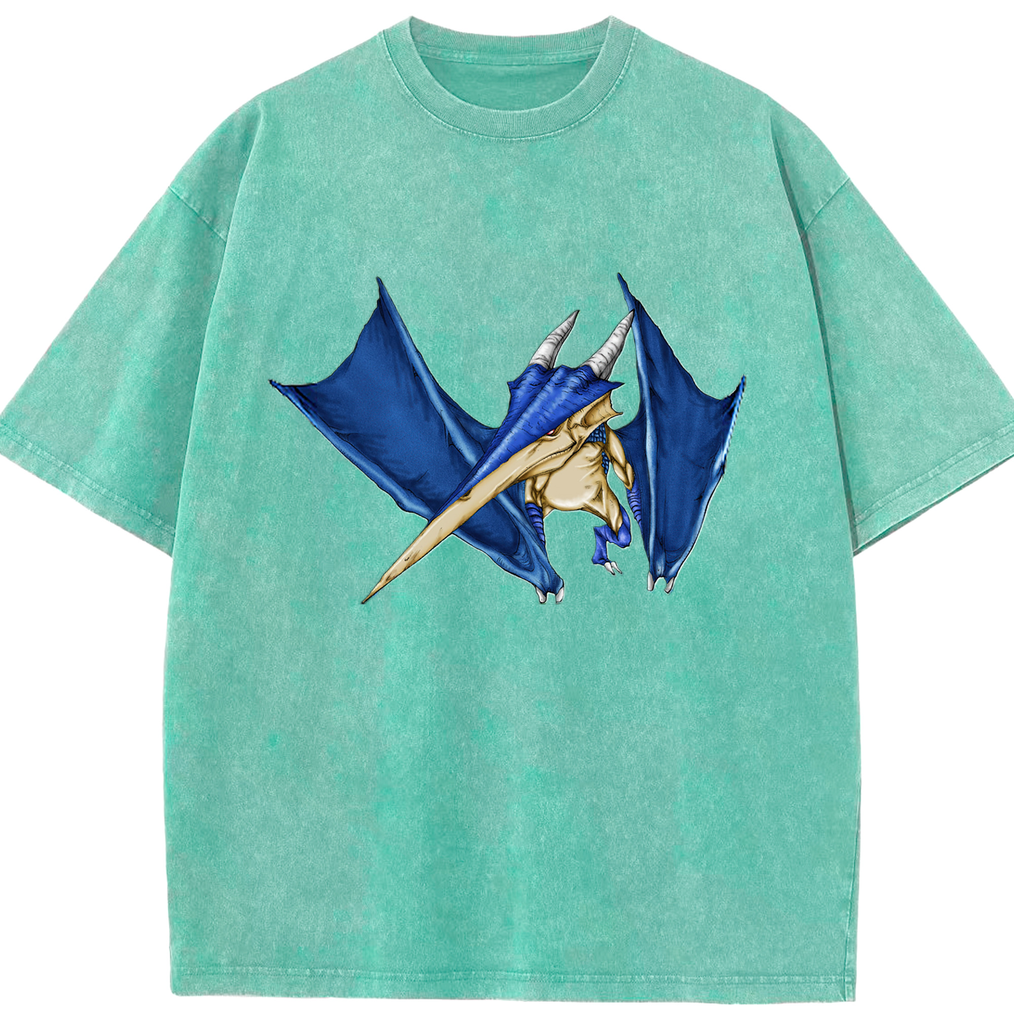 （画像用） 遊☆戯☆王 Yu-Gi-Oh! 綿100% ヴィンテージ風 半袖Tシャツ（フロントプリント）